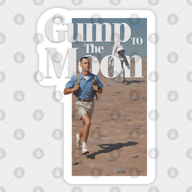 Gump Go Galactic Sticker by Scared Side